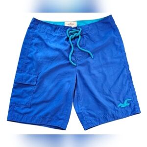 Hollister Men's California Board Shorts with Contrast Drawstring - Sz XL